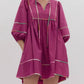 Entro - Contrast Stitch Dress