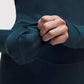 Lululemon - It's Rulu Ribbed Cropped Half Zip Sweatshirt