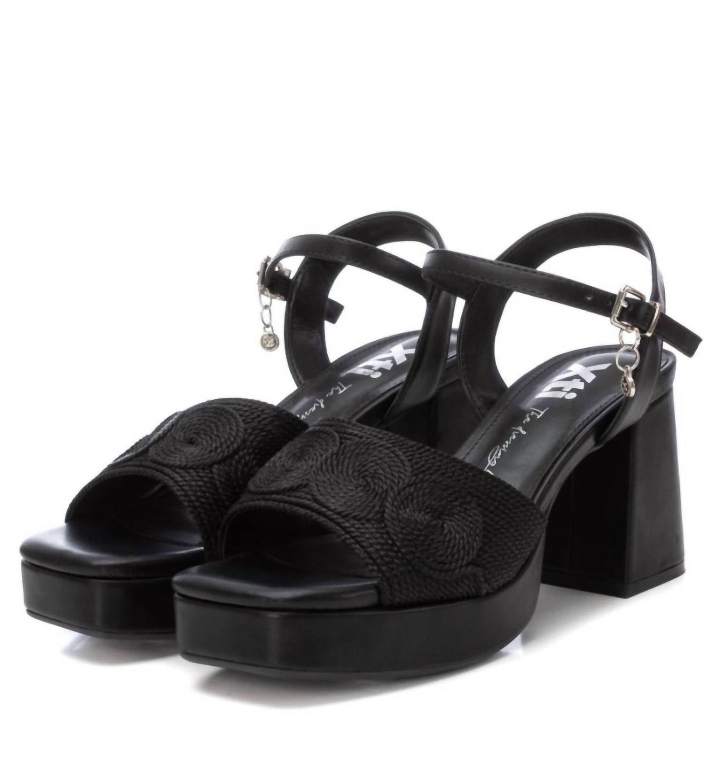 Xti - WOMEN'S HEELED PLATFORM SANDALS