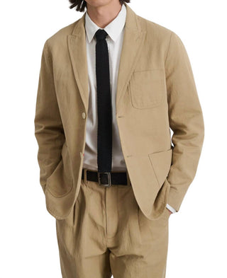 Alex Mill - Blazer Mercer em Algodão e Linho