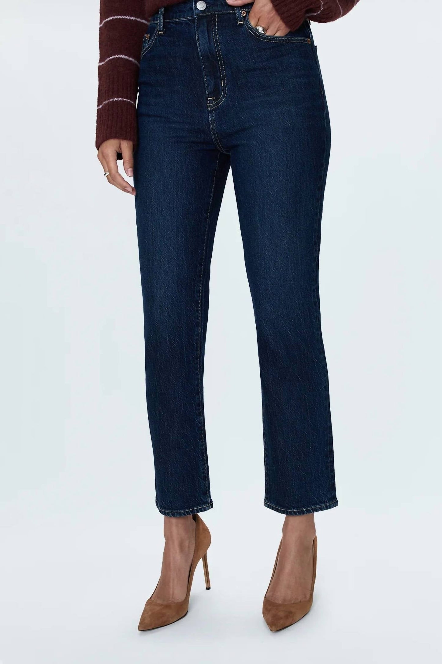 Pistola - Bri High Rise Slim Straight Jean