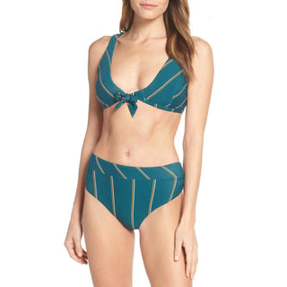 Seafolly - Top de biquíni com amarração frontal