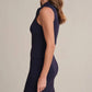525 America - Nikki Johnny Collar Solid Tank