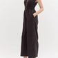 Entro - Sleeveless Zip Front Jumpsuit