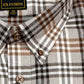 F/X Fusion - Men's Long Sleeve Mini Checkered Polo