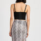Emory Park - Peekaboo Lace Corset Top