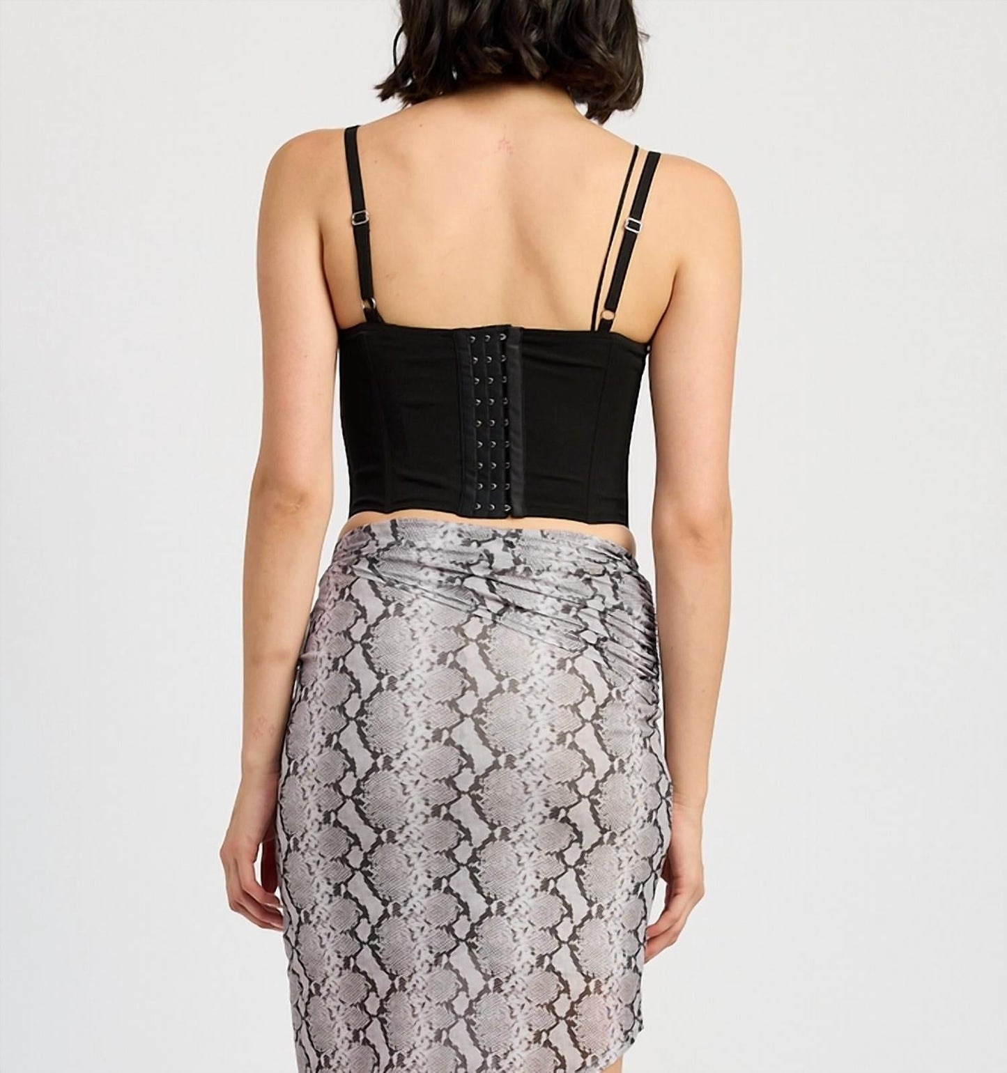 Emory Park - Peekaboo Lace Corset Top