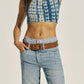 Free People - Women's Double Cross Leather Belt