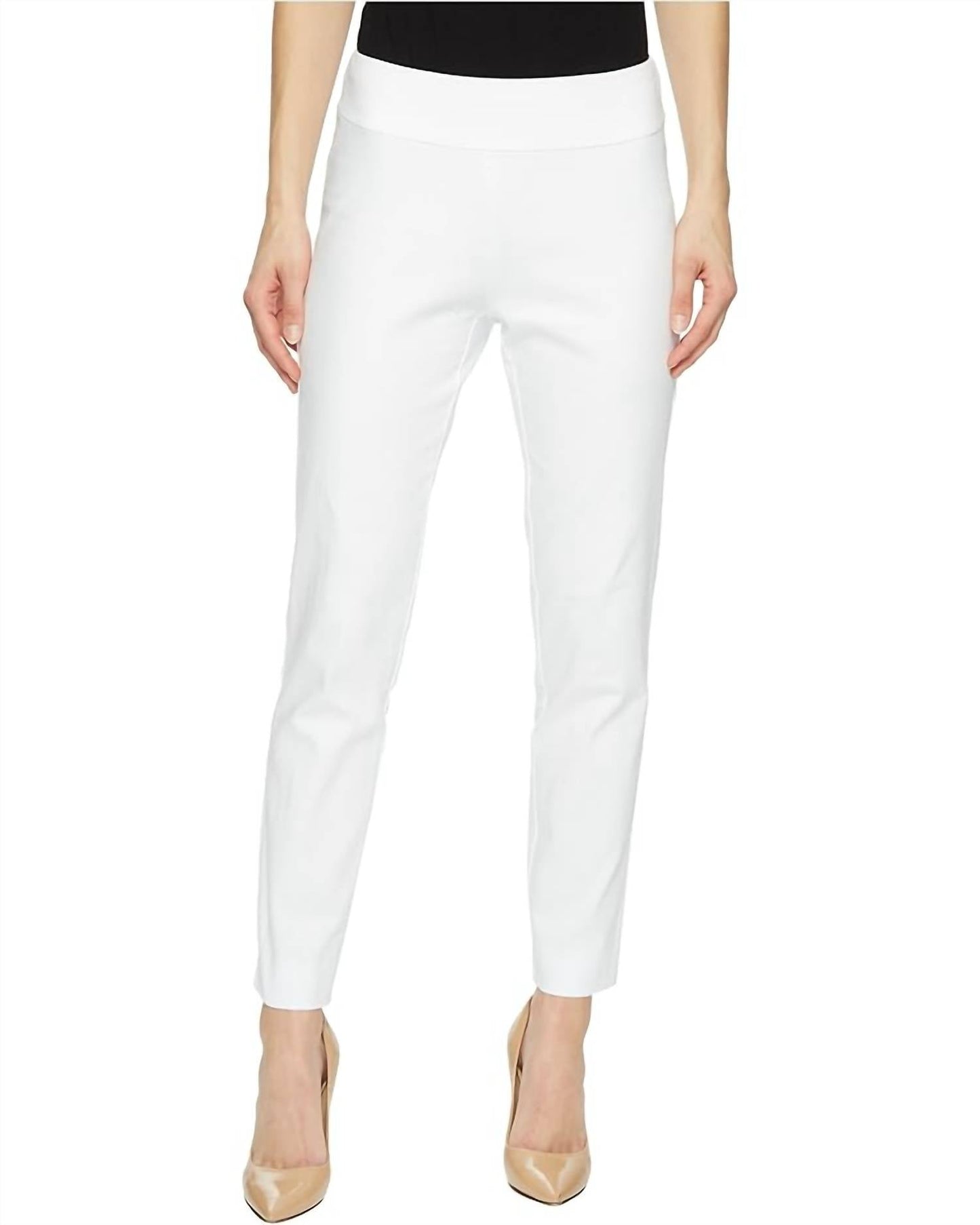 Krazy Larry - P-607 Pull-on Denim Ankle Pants