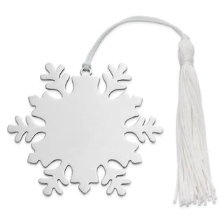 Creative Gifts International - Enfeite de floco de neve com borla