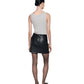 Enza Costa - Vegan Soft Leather Mini Skirt
