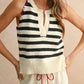 Miou Muse - Stitch Detail Knit Top