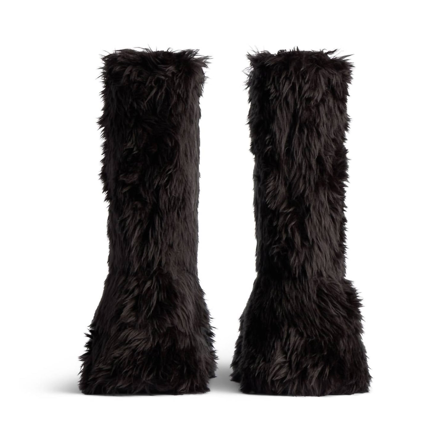 Balenciaga - Pre-loved Women Faux Fur Snow Boots