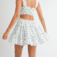 Mable - Floral Cutout Dress