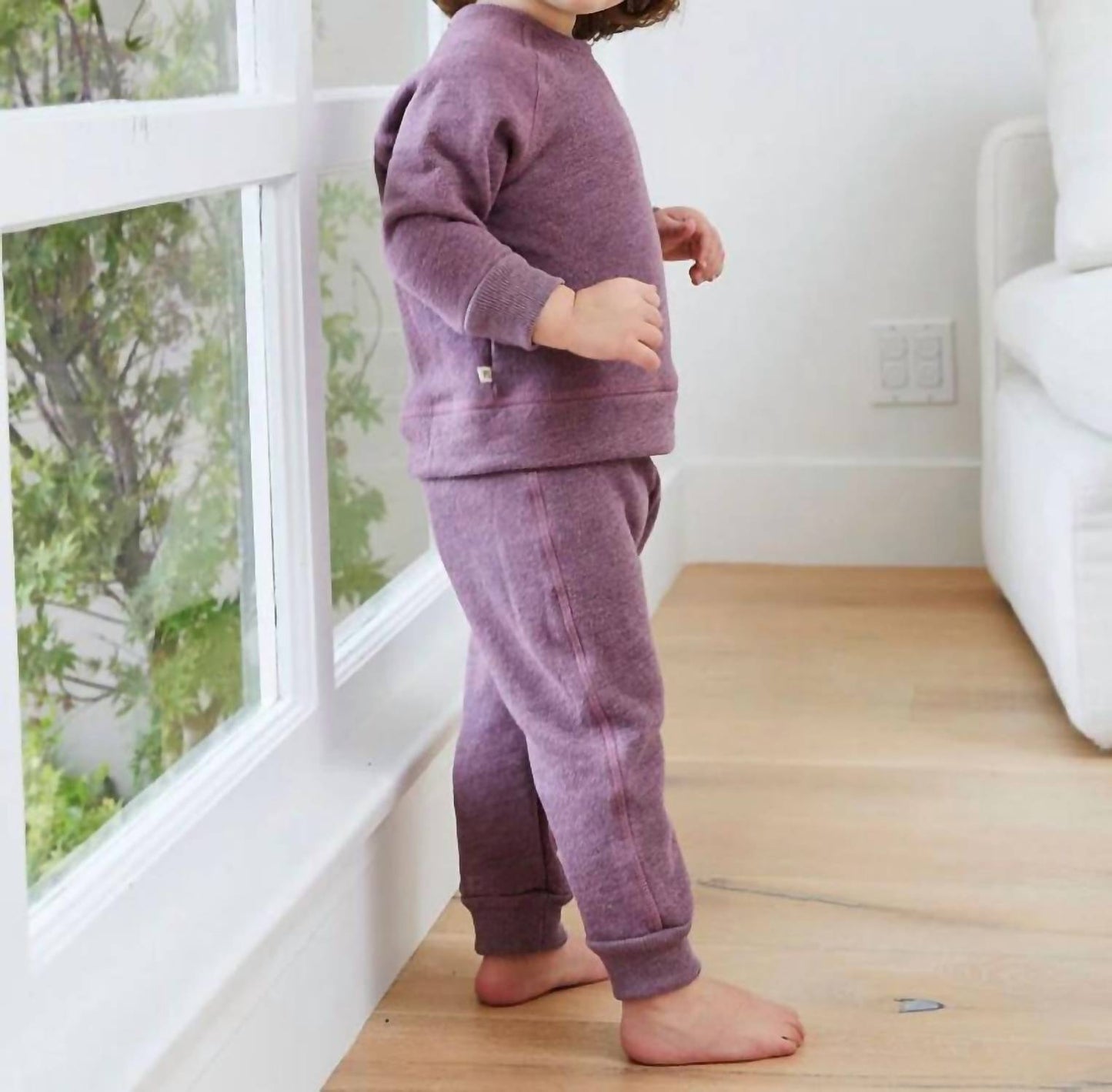Paigelauren - Kids Sherpa Sweatshirt Set Sweatpants