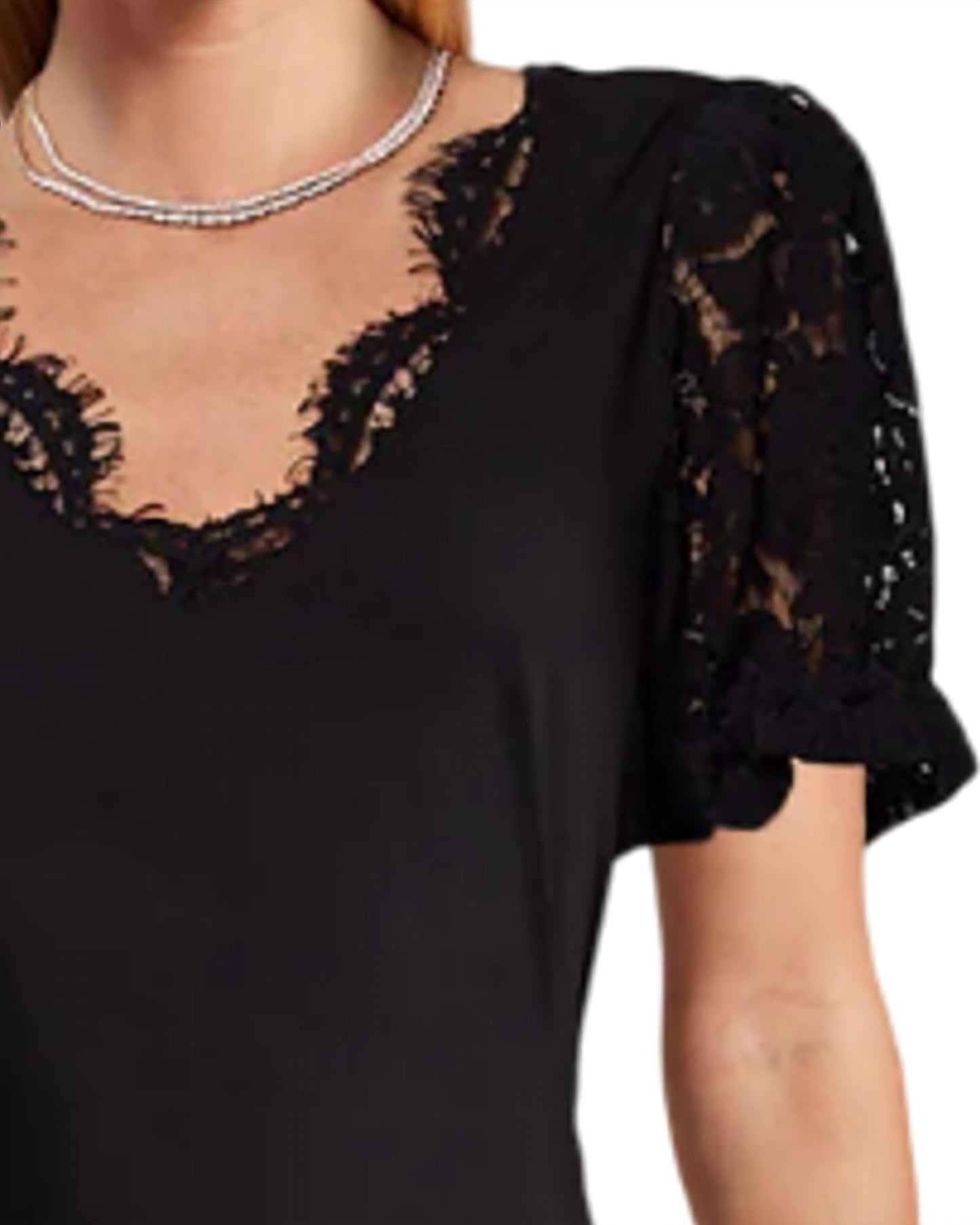 Generation Love - Shin Lace Combo Mini Dress