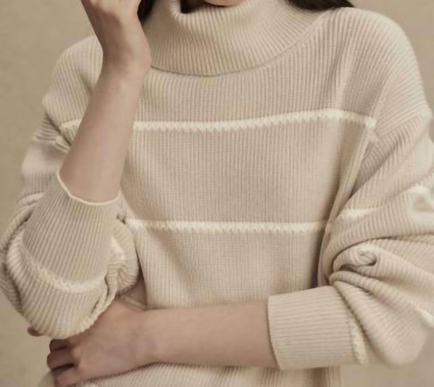 Varley - Hamish Stitch Knit Sweater
