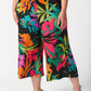 Joseph Ribkoff - Hibiscus Print Wide Leg Culotte