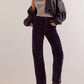 Free People - Risk Taker Cord Straight Leg Pants
