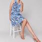 Charlie B - Printed Sleeveless Cotton Ruffle Dress