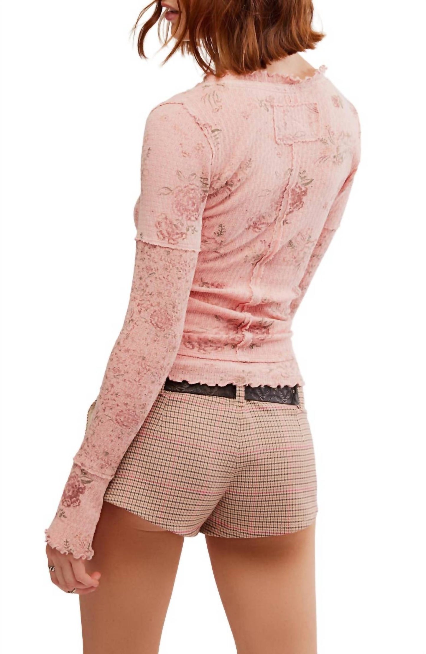 Free People - Clover printed thermal top