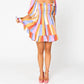 Buddylove - Striped Spencer Mini Dress