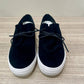 All Black - Women's Gathered Sneak Shoes