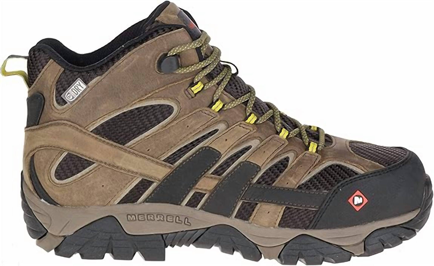 Merrell - Men's Moab 2 Ventilator Waterproof Safety Boots