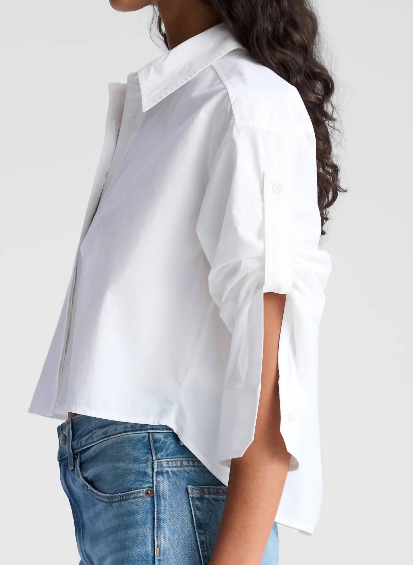 A.L.C. - Maude Cropped Cotton Top
