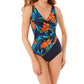 Miraclesuit - Maiô Samoan Sunset Oceanus Surplice
