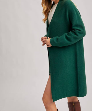 Bluivy - Open Front Knit Layering Sweater Cardigan