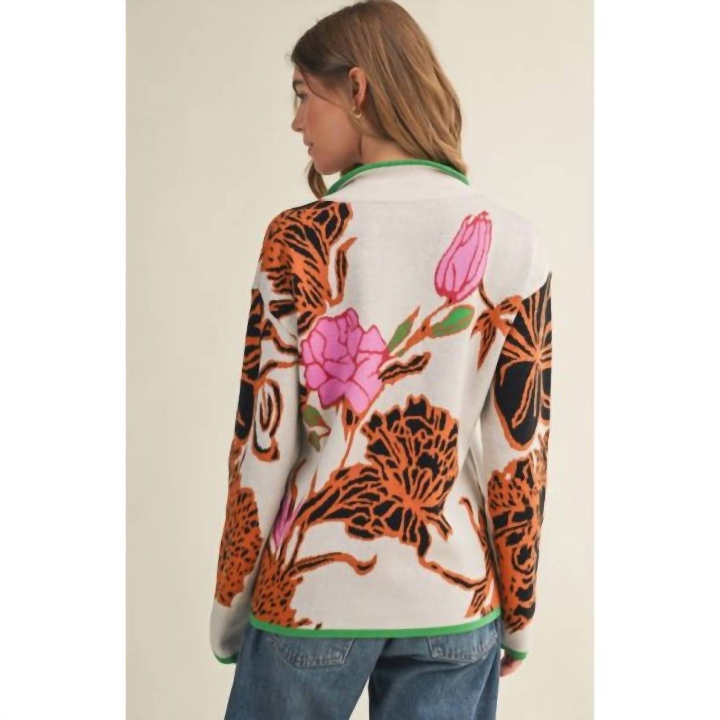Aapparella - Half-zip Long Sleeve Sweater