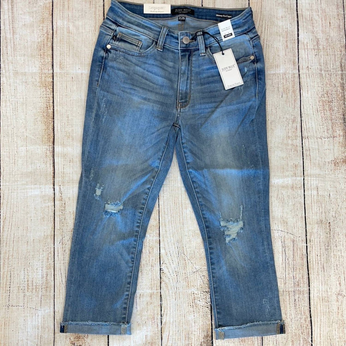 Judy Blue - Wome's Mid-rise Capris