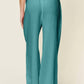 Double Take - Wide Leg Drawstring Pants