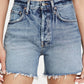 Agolde - Riley High Rise Slim Leg Shorts