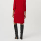 Joseph Ribkoff - Zip High Neck 3/4 Sleeve Shift Dress