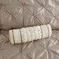 7 Piece Tufted Comforter Set Taupe California King