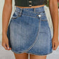 1 The Woman - Ashleigh Denim Wrap Skirt
