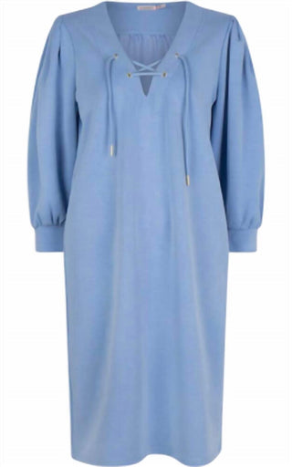 Esqualo - Vestido Azul Meia Manga