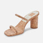 Dolce Vita - Women's Chunky Round Cork Heel Sandal