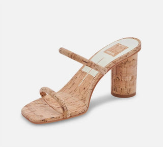 Dolce Vita - Sandália Feminina Chunky Round Cork Heel
