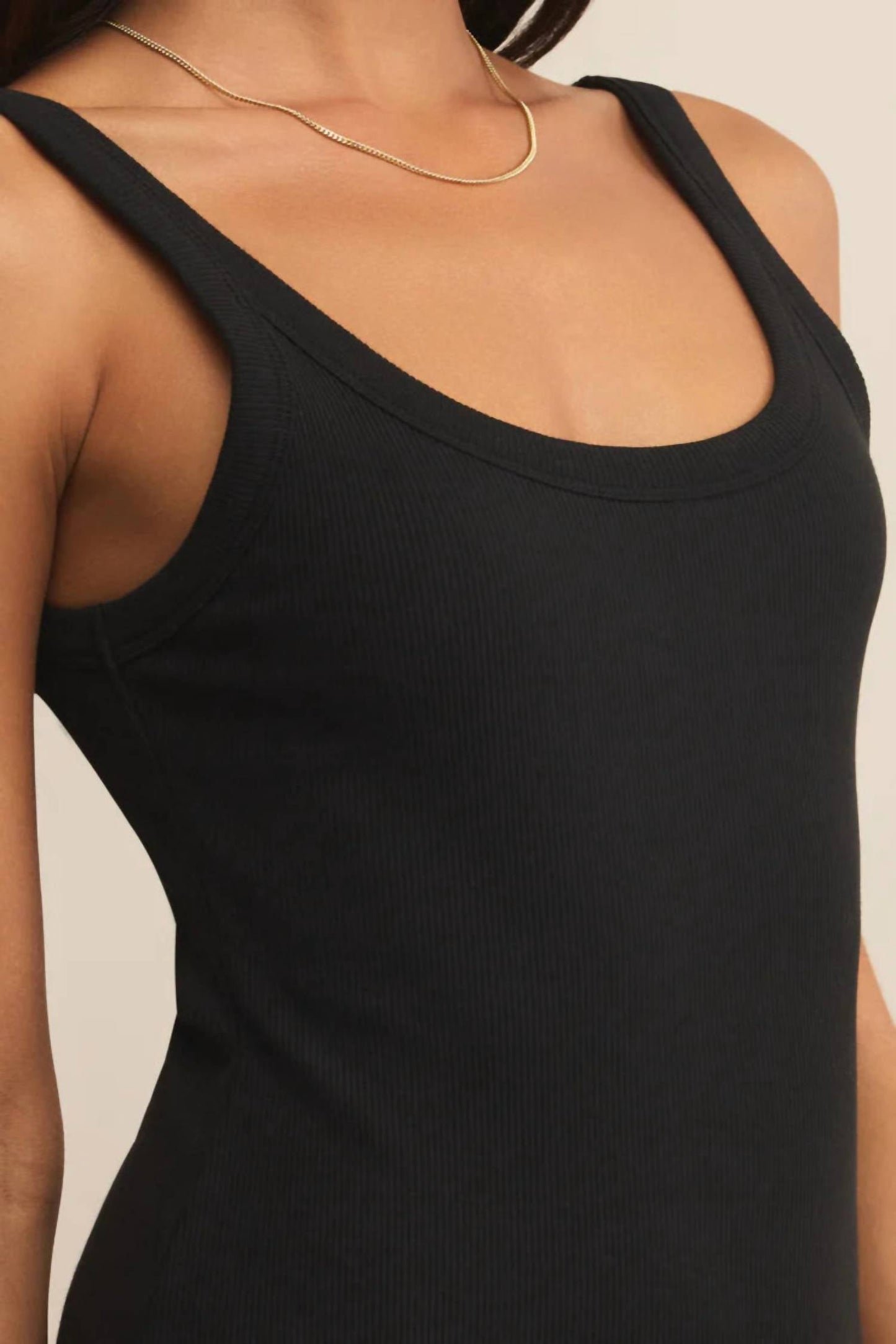 Z Supply - Scoop Neck Ribbed Bodysuit