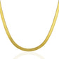 Imperial Herringbone Chain in 10k Yellow Gold (5.00 mm)