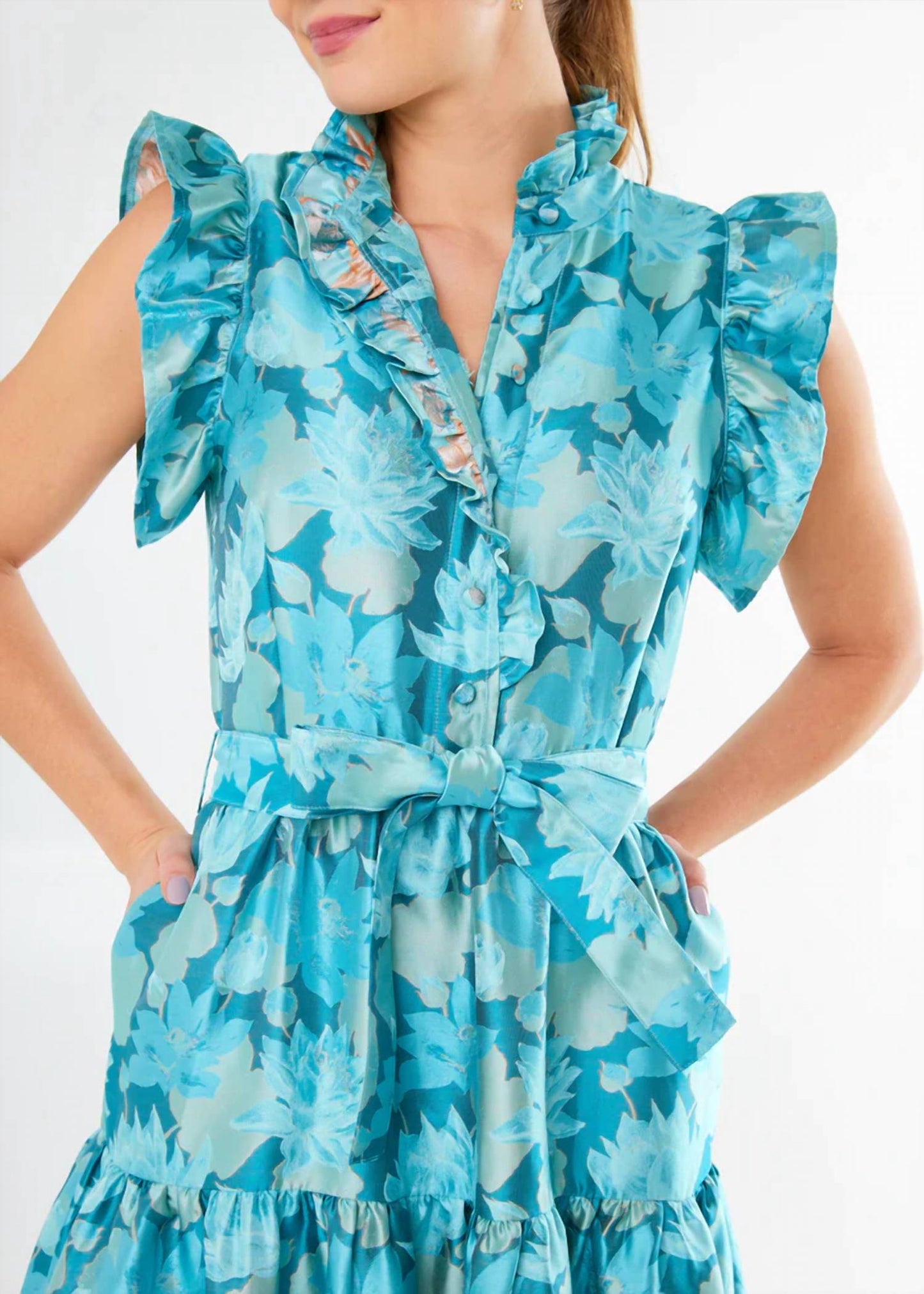Abbey Glass - Sleeveless Sadie Maxi Dress