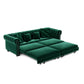 3 In 1 Pull Out Sofa Bed With Movable Ottoman