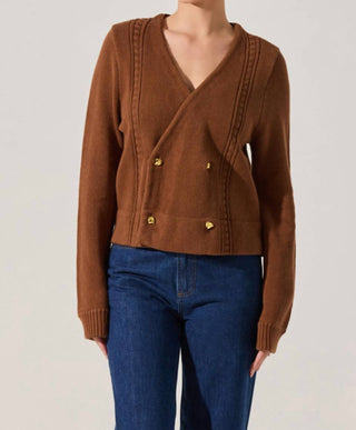 Astr - Merritt Double Breasted Cardigan