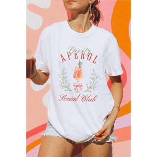 Sociedade Ilustrada - Blusa Social Club Aperol Spritz Feminina