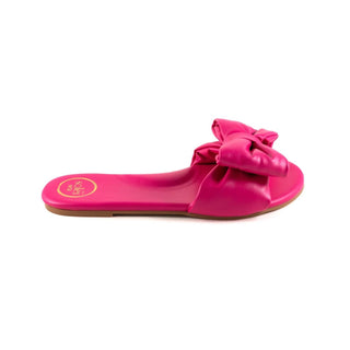 Solei Sea - Sandálias femininas Rafie Bow Slide