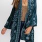 Johnny Was - Alithia Velvet Ruffle Sleeve Kimono