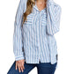 Ninexis - Collared Striped Shirt